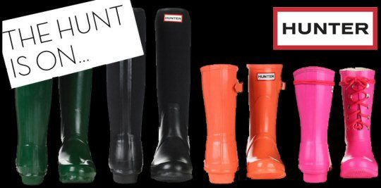 Hunter wellies